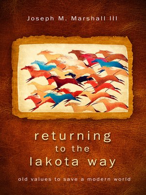 cover image of Returning to the Lakota Way